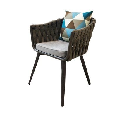 Modern Accent Outdoor Chair AB1220-Dark Grey