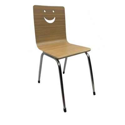 Stackable Lightweight Restaurant Chair AB1237B-Light Brown  