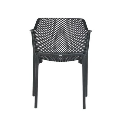 Stackable Lounge Chair AB1373A- Black 
