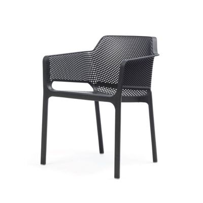 Stackable Lounge Chair AB1373A- Black 
