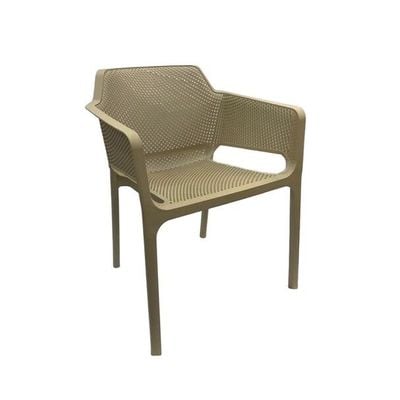 Stackable Lounge Chair AB1373D-Off White
