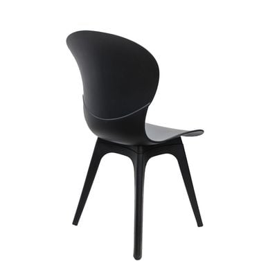 Polypropylene Dining Chair AB1027-Black