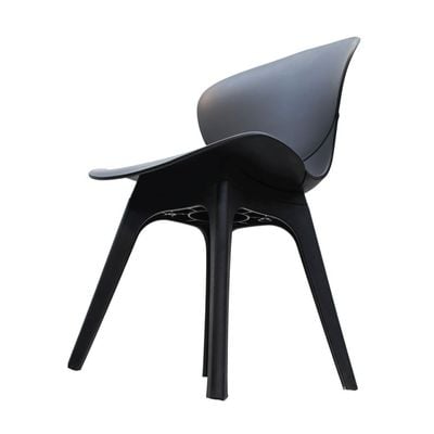 Polypropylene Dining Chair AB1027-Black