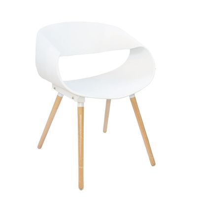 Polypropylene Dining Chair AB1037B-White  