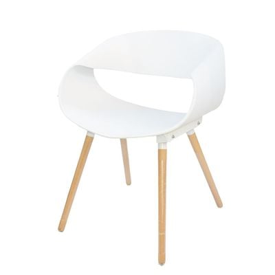 Polypropylene Dining Chair AB1037B-White  