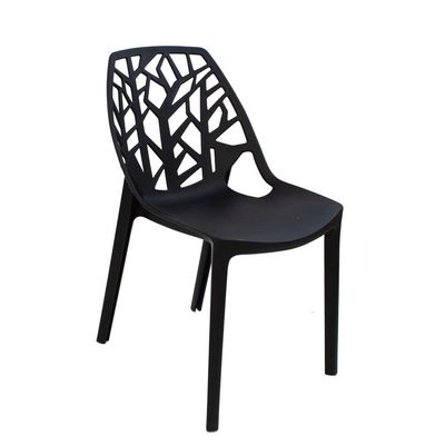 Polypropylene Dining Chair AB1038A-Black 