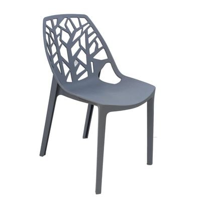 Polypropylene Dining Chair AB1038B-Grey 