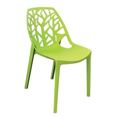 Polypropylene Dining Chair AB1038C-Green