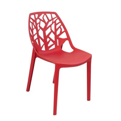 Polypropylene Dining Chair AB1038D-Red