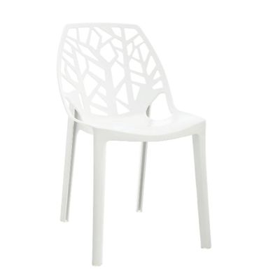 Polypropylene Dining Chair AB1038E-White 