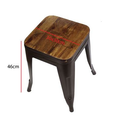 Dining Height Stool AB1042- Brown 
