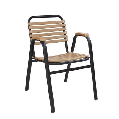 Stackable Garden Chair AB1074-Brown