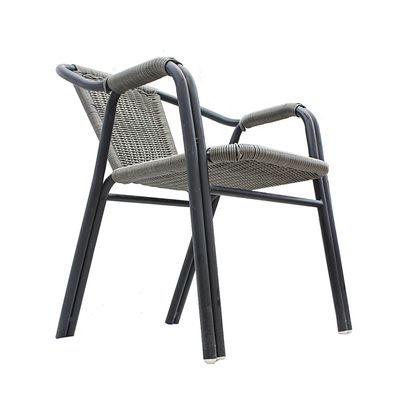 Jilphar Modern Rope Garden Chair AB1075-Grey
