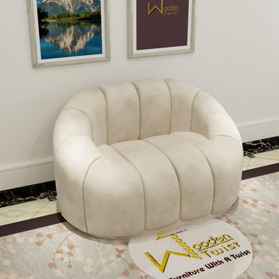 Collin Modern Oval Shape Sofa