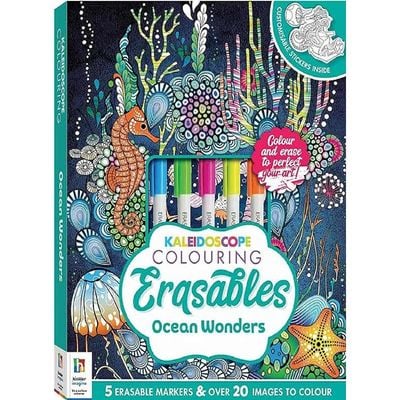 Hinkler Kaleidoscope Coloring Erasable Ocean Wonders