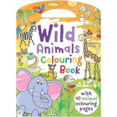 Hinkler Wild Animals Colouring Book