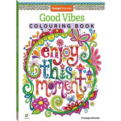 Hinkler Design Originals Good Vibes Coloring Book