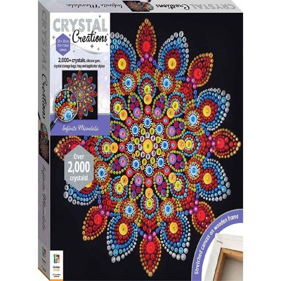 Hinkler Crystal Creations Canvas Infinite Mandala