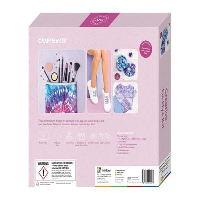 Hinkler Craft Maker Creative Tie Dye Kit