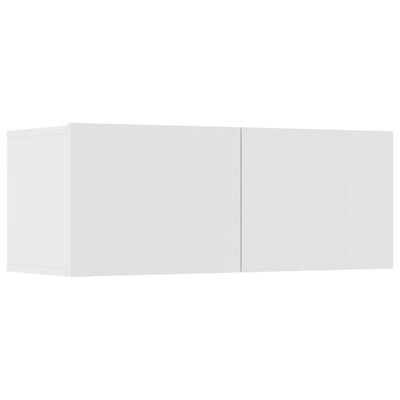 TV Cabinets 4 pcs White 80x30x30 cm Engineered Wood