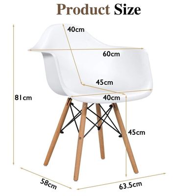 Cenare Dining Set (Dining Table With 2 X Armchair) White