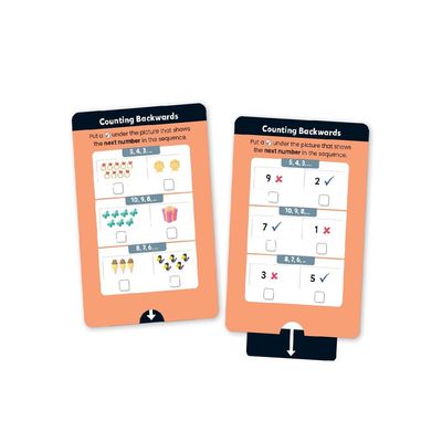 Hinkler Junior Explorers Maths Pull the Tab Flash Cards