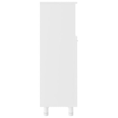 Bathroom Cabinet White 30x30x95 cm Engineered Wood