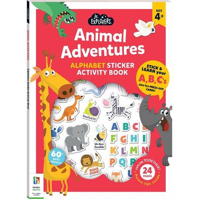 Junior Explorers Animal Adventures Alphabet Activity Book