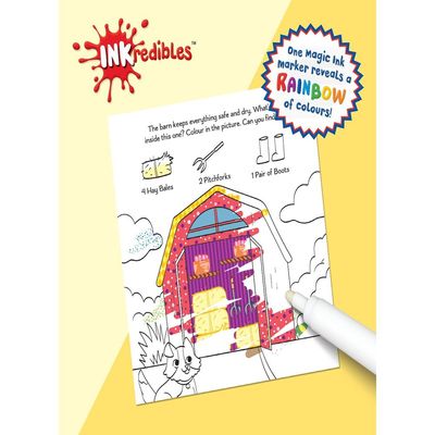 Inkredibles Magic Ink Pictures Farmyard Fun