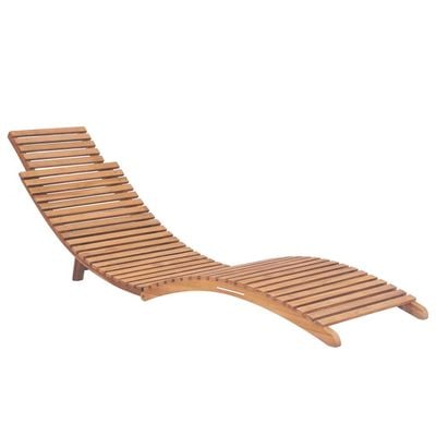 Sun Loungers 2 pcs with Cushions Solid Wood Teak