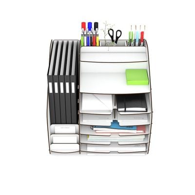 HC Home Canvas Cosmo Organizer Extra Large (White)