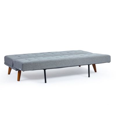 Home Canvas Studio Lux Convertible Sofa Bed Grey 