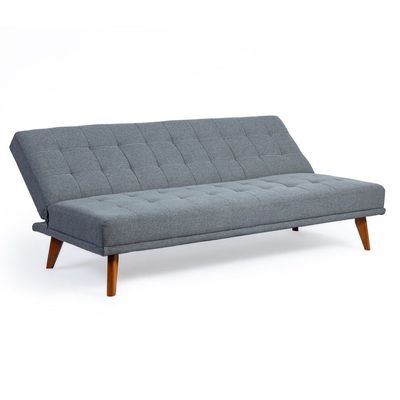 Home Canvas Studio Lux Convertible Sofa Bed Grey 