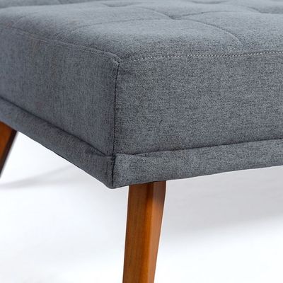 HC Home Canvas Studio Lux Convertible Sofa Bed Grey 