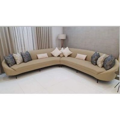 Symmetrical Modular Sectional Sofa Set 9 Seater (Beige)