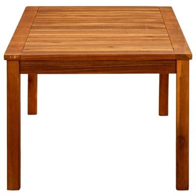 Garden Coffee Table 110x60x45 cm Solid Acacia Wood