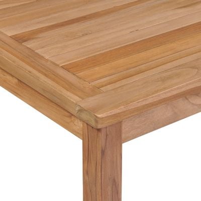 Garden Table 200x100x77 cm Solid Teak Wood