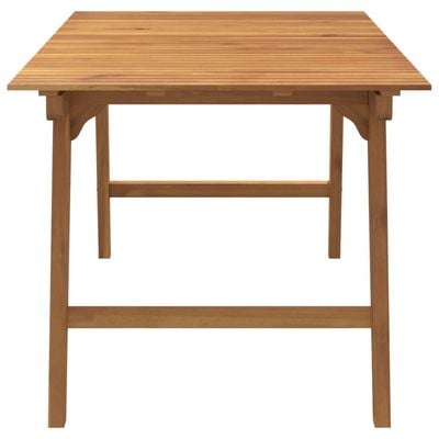 Garden Table 150x90x75 cm Solid Wood Acacia