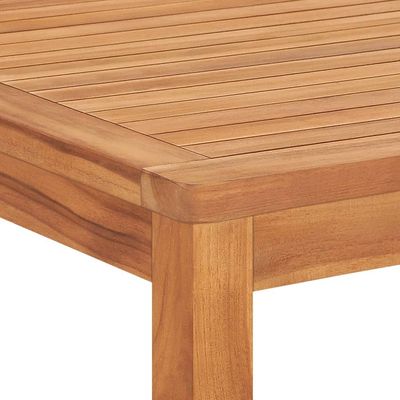 Garden Dining Table 180x90x77 cm Solid Teak Wood
