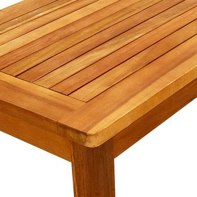 Garden Coffee Table 70x40x36 cm Solid Acacia Wood