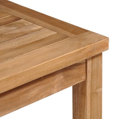 Garden Table 80x80x77 cm Solid Teak Wood