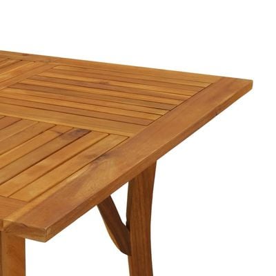 Garden Table 150x90x75 cm Solid Wood Acacia