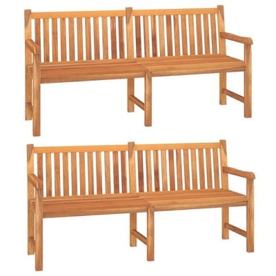 3 Piece Garden Dining Set Solid Wood Teak