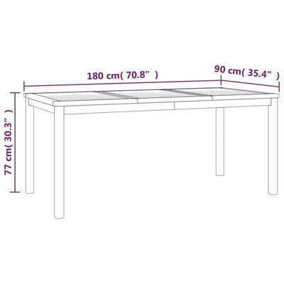 3 Piece Garden Dining Set Solid Wood Teak