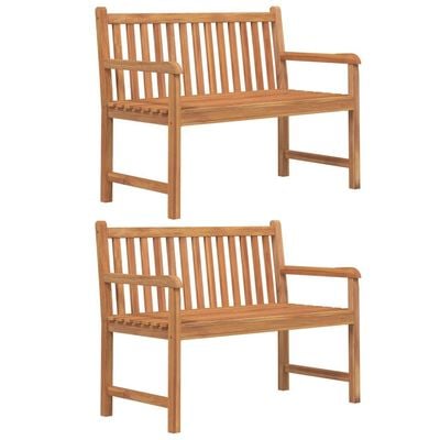 5 Piece Garden Dining Set Solid Wood Teak