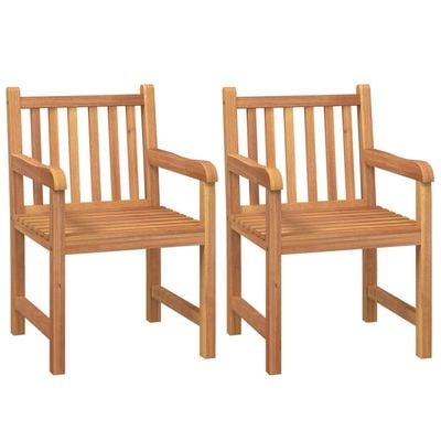 4 Piece Garden Dining Set Solid Wood Teak