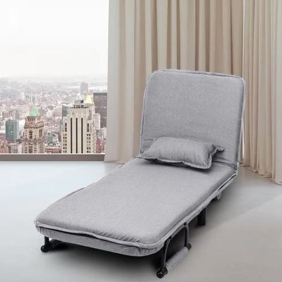 Convertible Single Sofa Bed Grey