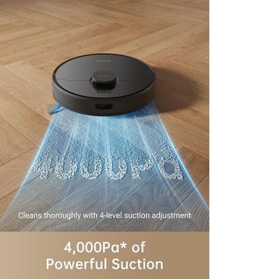 Dreame D9 Max Robot Vacuum Cleaner and Mop, 4000Pa Strong Suction, Vacuum Robot Sweep and Mop 2-in-1, 150min Runtime, Multi-floor Mapping, Lidar Navigation, Alexa/App/WIFI Control 