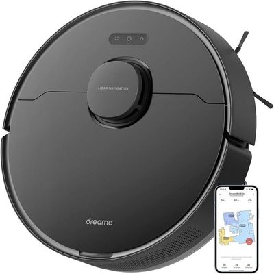 Dreame D10s Pro Robot Vacuum and Mop Combo, Powerful 5000Pa Suction, AI-Powered Obstacle Recognition, 280mins Runtime, Robot Vacuum Cleaner Compatible with Alexa, Perfect for Pet Hair, Carpets