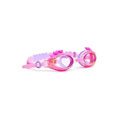 Bling2o Luvs Me Luvs Me Not True Luv Pink Kids Swim Goggles Age +5, 100% silicone I latex-free I With uv protection I Anti-fog I with adjustable nose piece I comes with hard protective case.